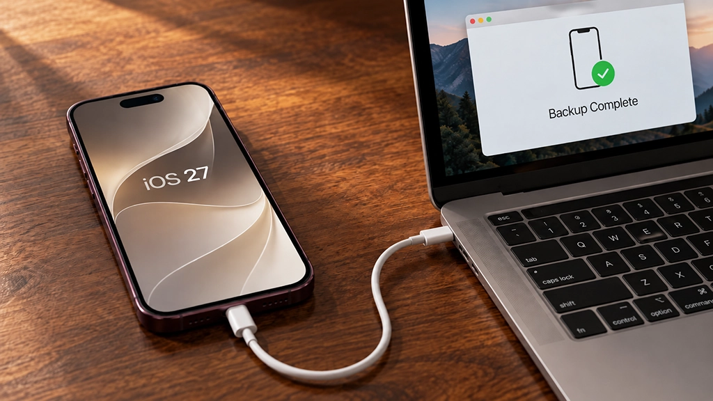 قبل از نصب iOS 27