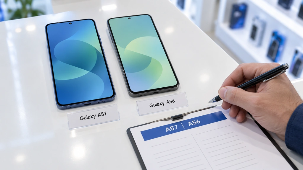 قیمتGalaxy A57 یا A56